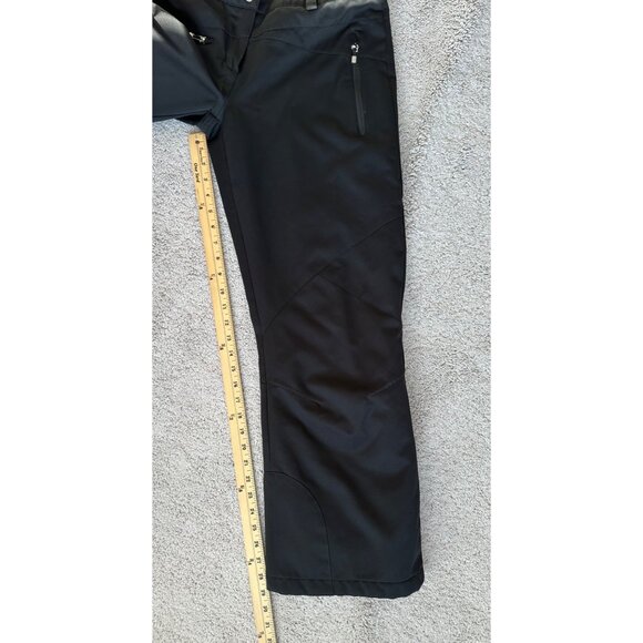 Obermeyer Ladies Insulated Black Ski Snow Pants Size 8 Style 7673 Adjustable Wai - Picture 7 of 16